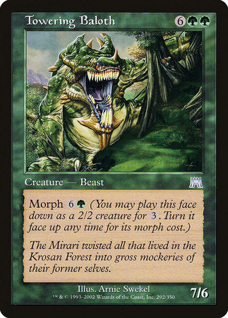 Towering Baloth [Onslaught] | Eastridge Sports Cards & Games