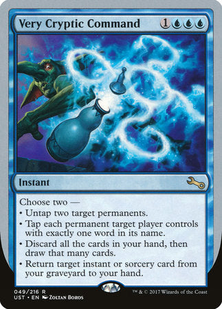 Very Cryptic Command (B) [Unstable] | Eastridge Sports Cards & Games