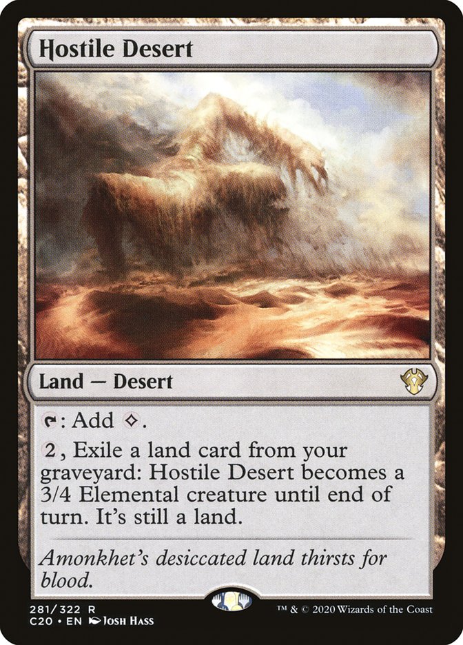 Hostile Desert [Commander 2020] | Eastridge Sports Cards & Games