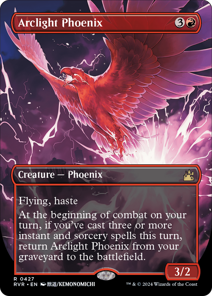 Arclight Phoenix (Anime Borderless) [Ravnica Remastered] | Eastridge Sports Cards & Games