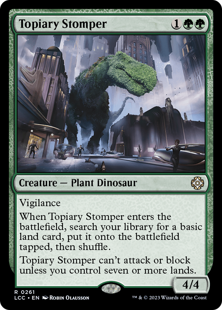 Topiary Stomper [The Lost Caverns of Ixalan Commander] | Eastridge Sports Cards & Games