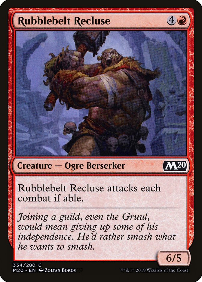 Rubblebelt Recluse [Core Set 2020] | Eastridge Sports Cards & Games