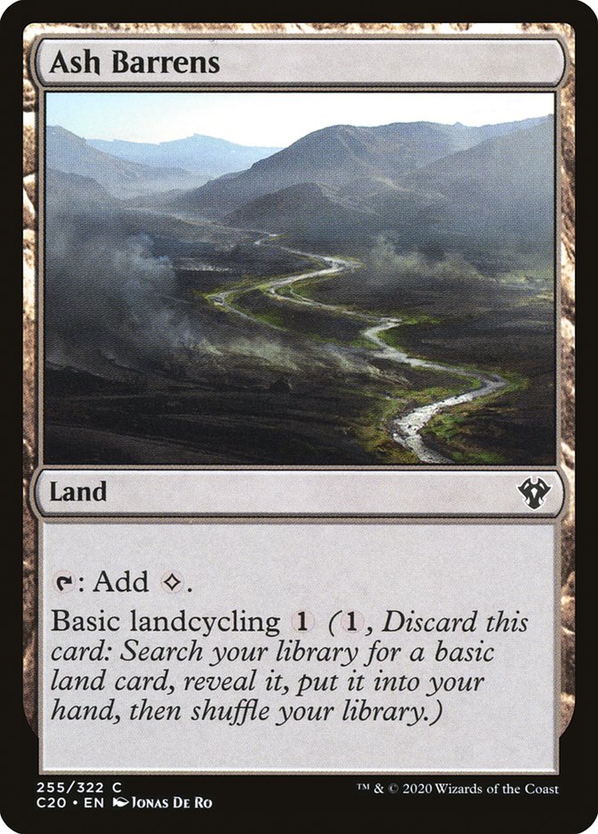 Ash Barrens [Commander 2020] | Eastridge Sports Cards & Games