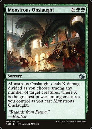 Monstrous Onslaught [Aether Revolt] | Eastridge Sports Cards & Games