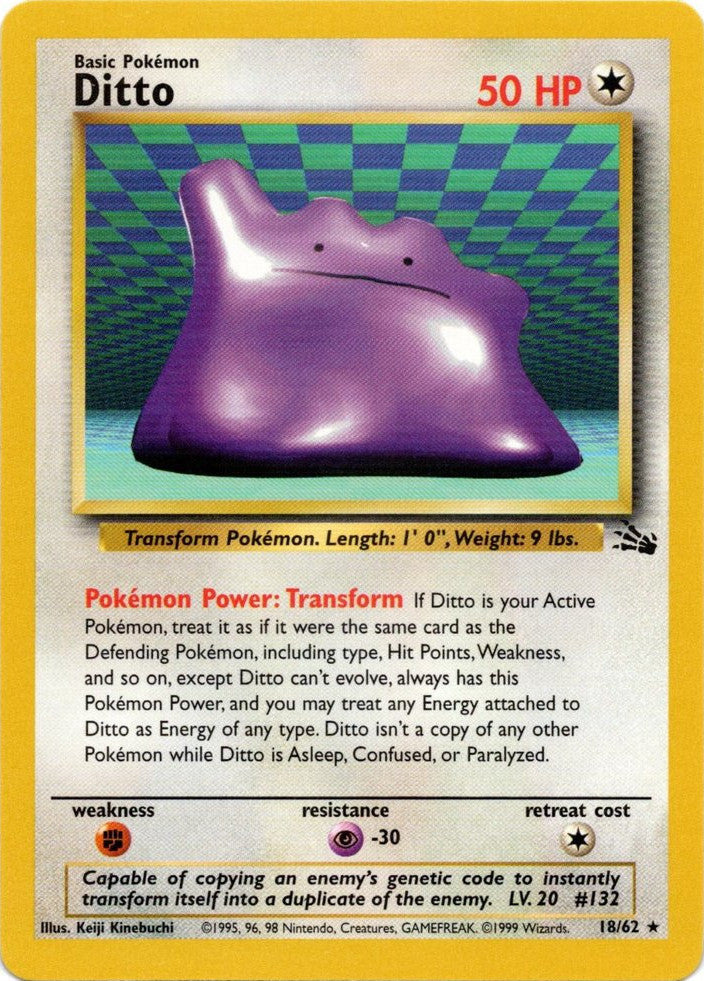 Ditto (18/62) [Fossil Unlimited] | Eastridge Sports Cards & Games