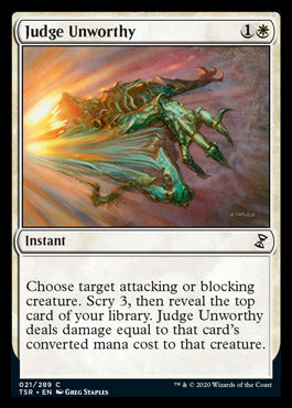 Judge Unworthy [Time Spiral Remastered] | Eastridge Sports Cards & Games