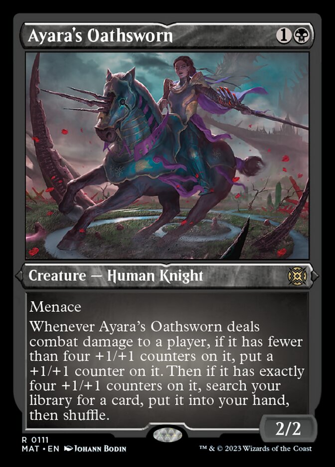 Ayara's Oathsworn (Foil Etched) [March of the Machine: The Aftermath] | Eastridge Sports Cards & Games