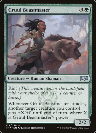 Gruul Beastmaster [Ravnica Allegiance] | Eastridge Sports Cards & Games