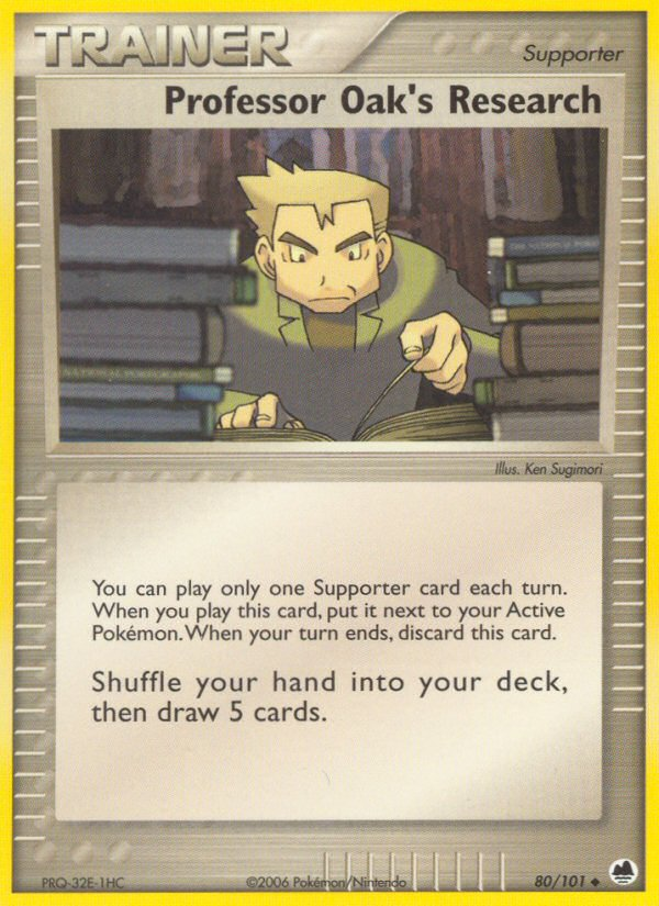 Professor Oak's Research (80/101) [EX: Dragon Frontiers] | Eastridge Sports Cards & Games