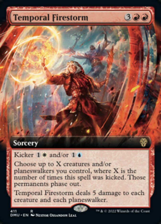 Temporal Firestorm (Extended Art) [Dominaria United] | Eastridge Sports Cards & Games
