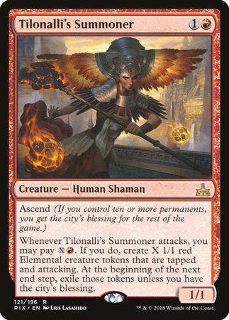 Tilonalli's Summoner [Rivals of Ixalan]
