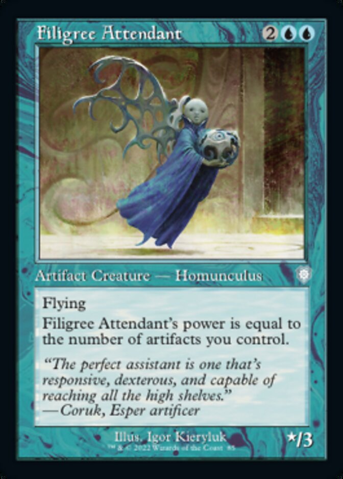 Filigree Attendant (Retro) [The Brothers' War Commander] | Eastridge Sports Cards & Games
