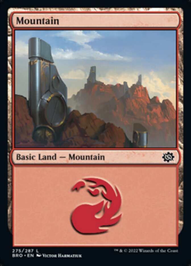 Mountain (275) [The Brothers' War] | Eastridge Sports Cards & Games