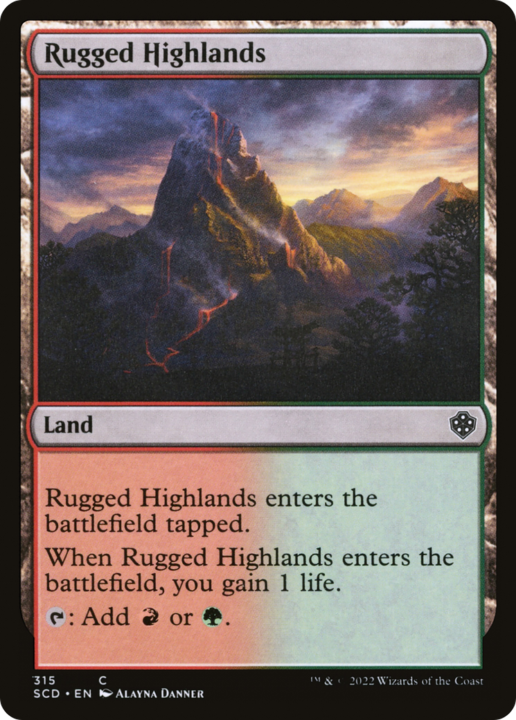 Rugged Highlands [Starter Commander Decks] | Eastridge Sports Cards & Games