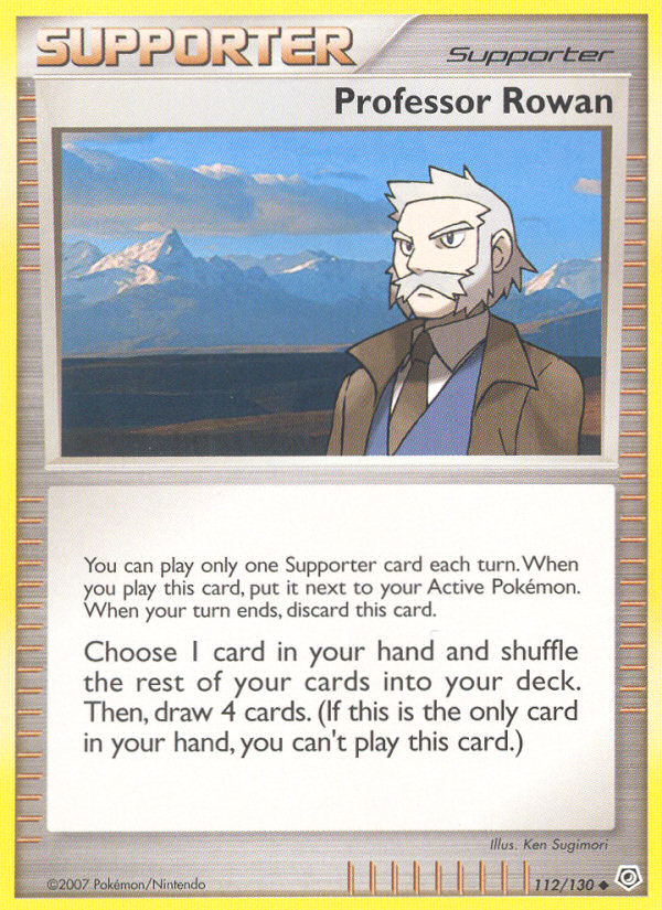 Professor Rowan (112/130) [Diamond & Pearl: Base Set] | Eastridge Sports Cards & Games