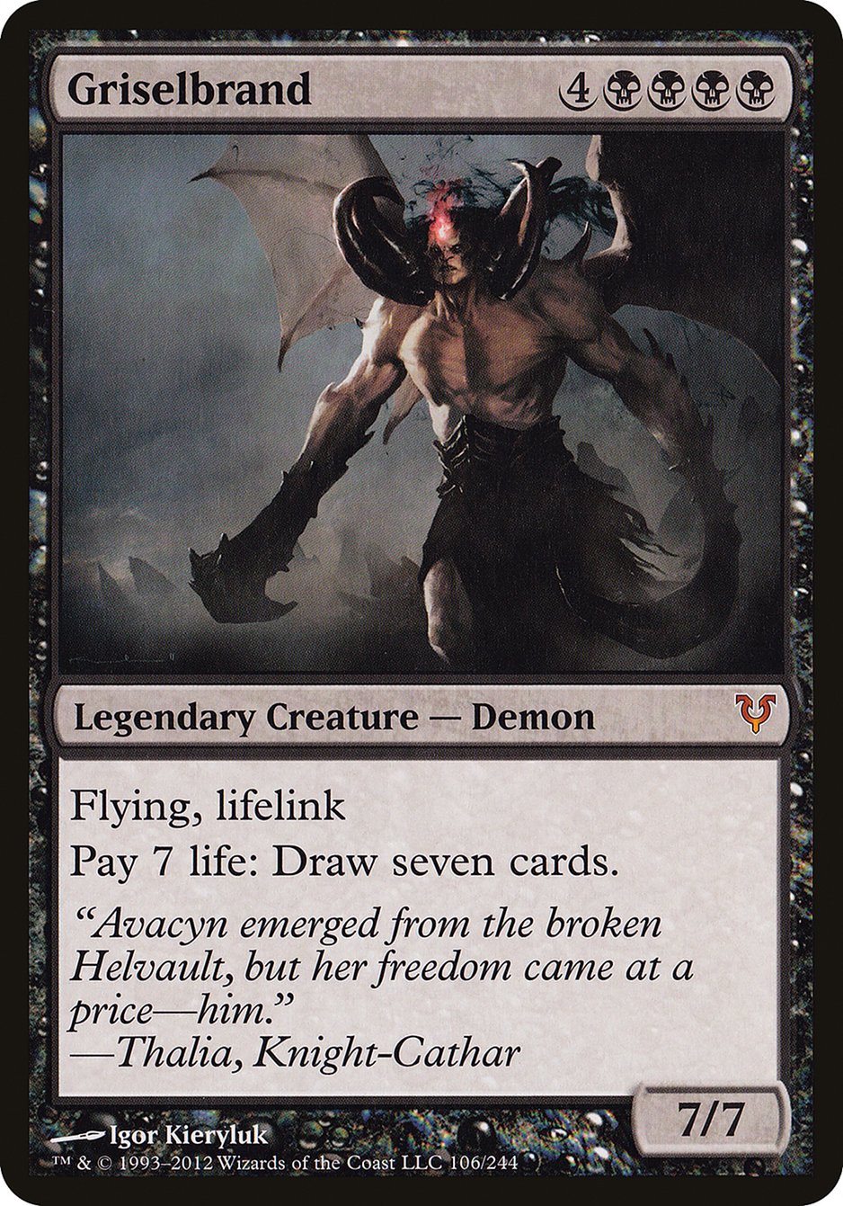Griselbrand [Open the Helvault] | Eastridge Sports Cards & Games