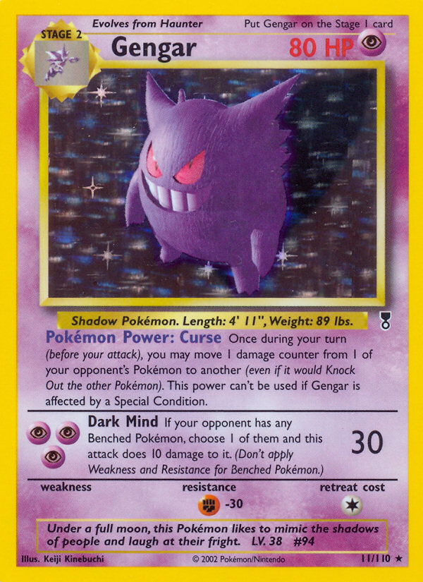 Gengar (11/110) [Legendary Collection] | Eastridge Sports Cards & Games