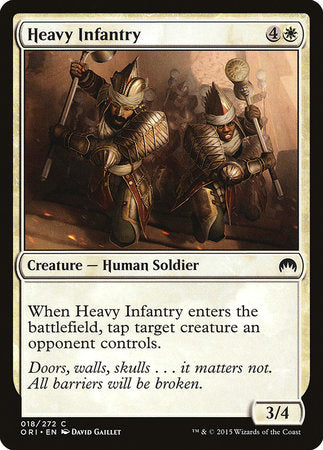 Heavy Infantry [Magic Origins] | Eastridge Sports Cards & Games