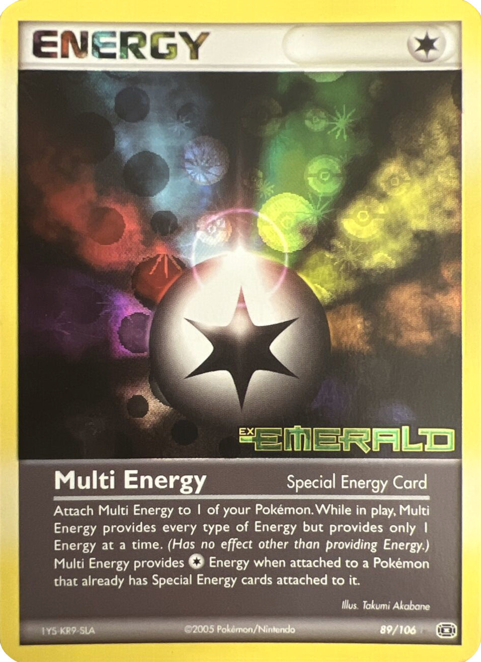 Multi Energy (89/106) (Stamped) [EX: Emerald] | Eastridge Sports Cards & Games