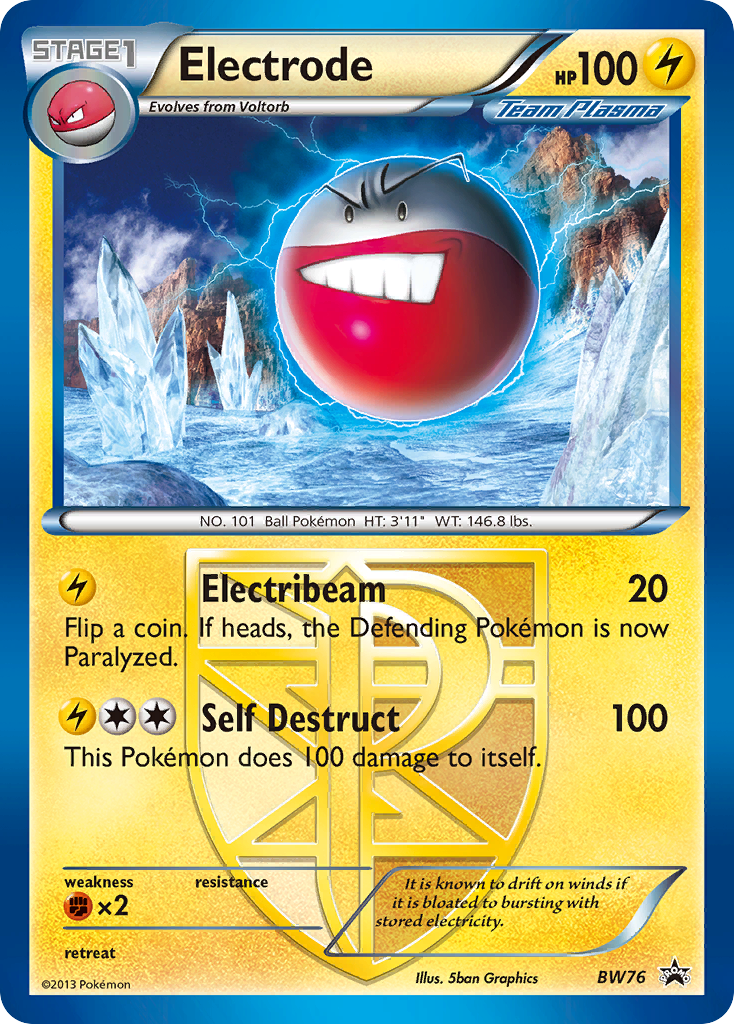 Electrode (BW76) [Black & White: Black Star Promos] | Eastridge Sports Cards & Games