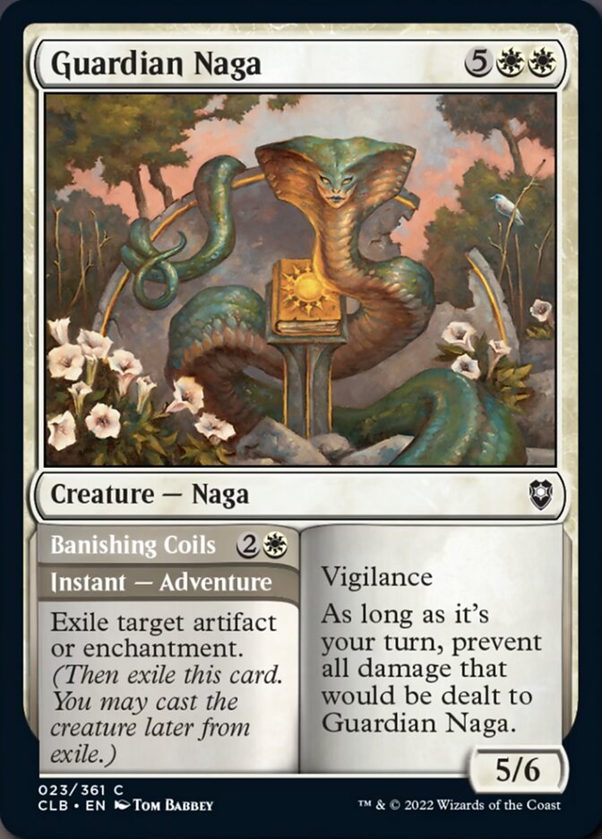 Guardian Naga // Banishing Coils [Commander Legends: Battle for Baldur's Gate] | Eastridge Sports Cards & Games