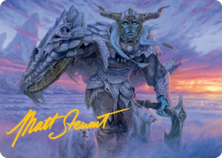 Frost Giant Art Card (Gold-Stamped Signature) [Dungeons & Dragons: Adventures in the Forgotten Realms Art Series] | Eastridge Sports Cards & Games