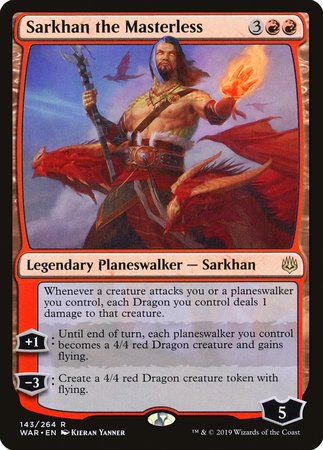 Sarkhan the Masterless [War of the Spark] | Eastridge Sports Cards & Games