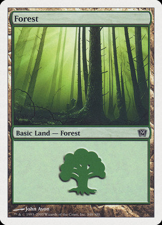 Forest (348) [Ninth Edition] | Eastridge Sports Cards & Games