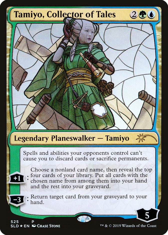 Tamiyo, Collector of Tales (Stained Glass) [Secret Lair Drop Promos] | Eastridge Sports Cards & Games