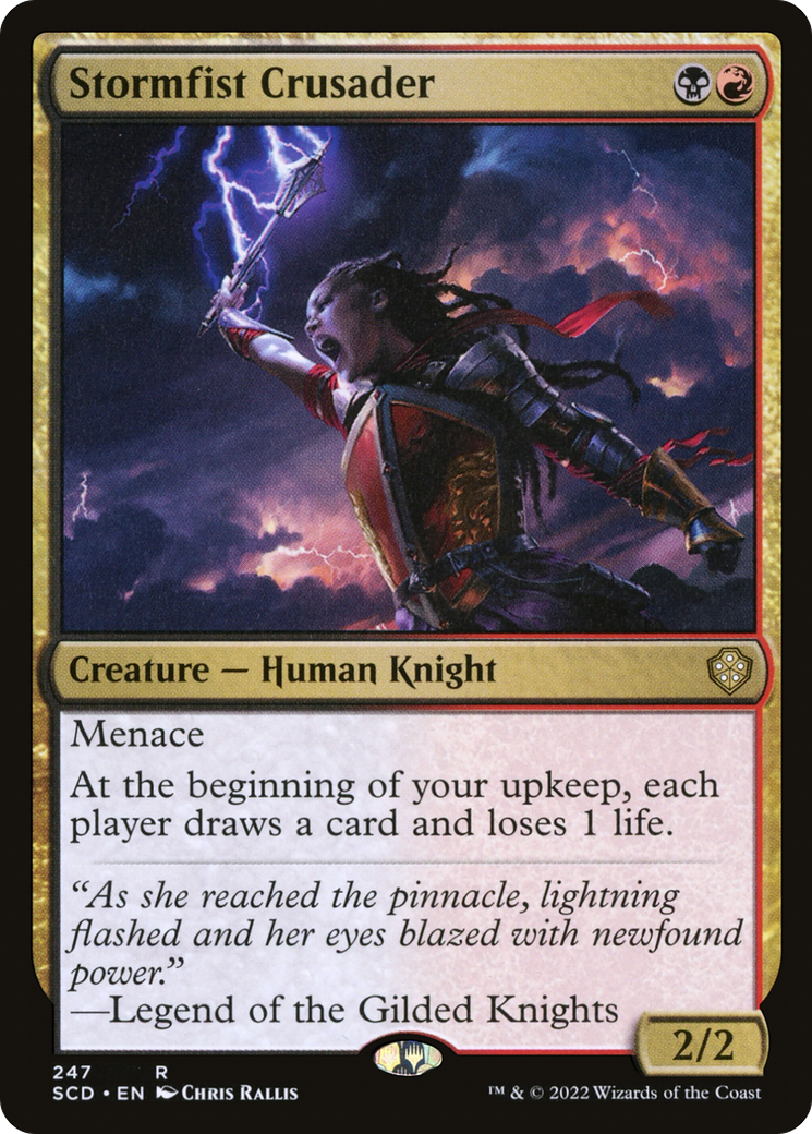 Stormfist Crusader [Starter Commander Decks] | Eastridge Sports Cards & Games