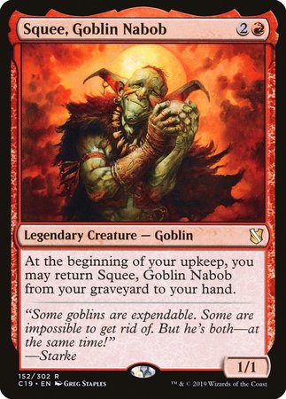 Squee, Goblin Nabob [Commander 2019] | Eastridge Sports Cards & Games
