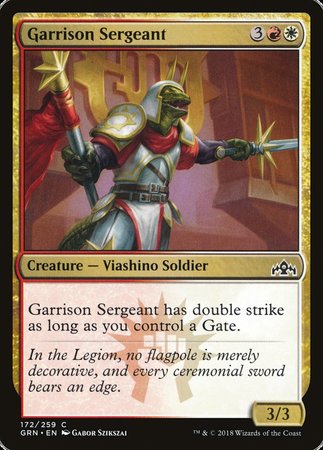 Garrison Sergeant [Guilds of Ravnica] | Eastridge Sports Cards & Games