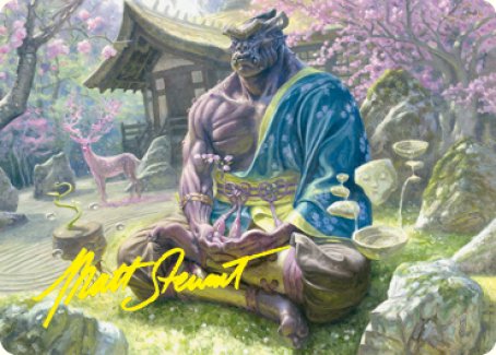 Kosei, Penitent Warlord Art Card (Gold-Stamped Signature) [Kamigawa: Neon Dynasty Art Series] | Eastridge Sports Cards & Games