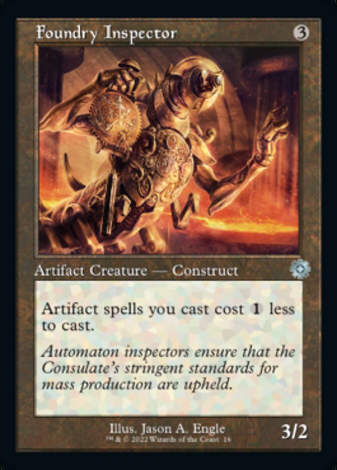 Foundry Inspector (Retro) [The Brothers' War Retro Artifacts] | Eastridge Sports Cards & Games