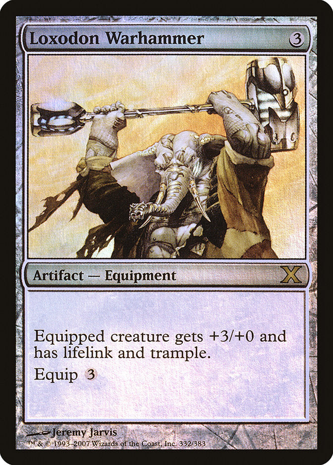 Loxodon Warhammer (Premium Foil) [Tenth Edition] | Eastridge Sports Cards & Games