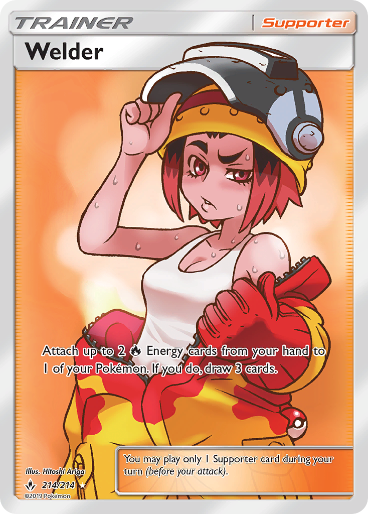 Welder (214/214) [Sun & Moon: Unbroken Bonds] | Eastridge Sports Cards & Games