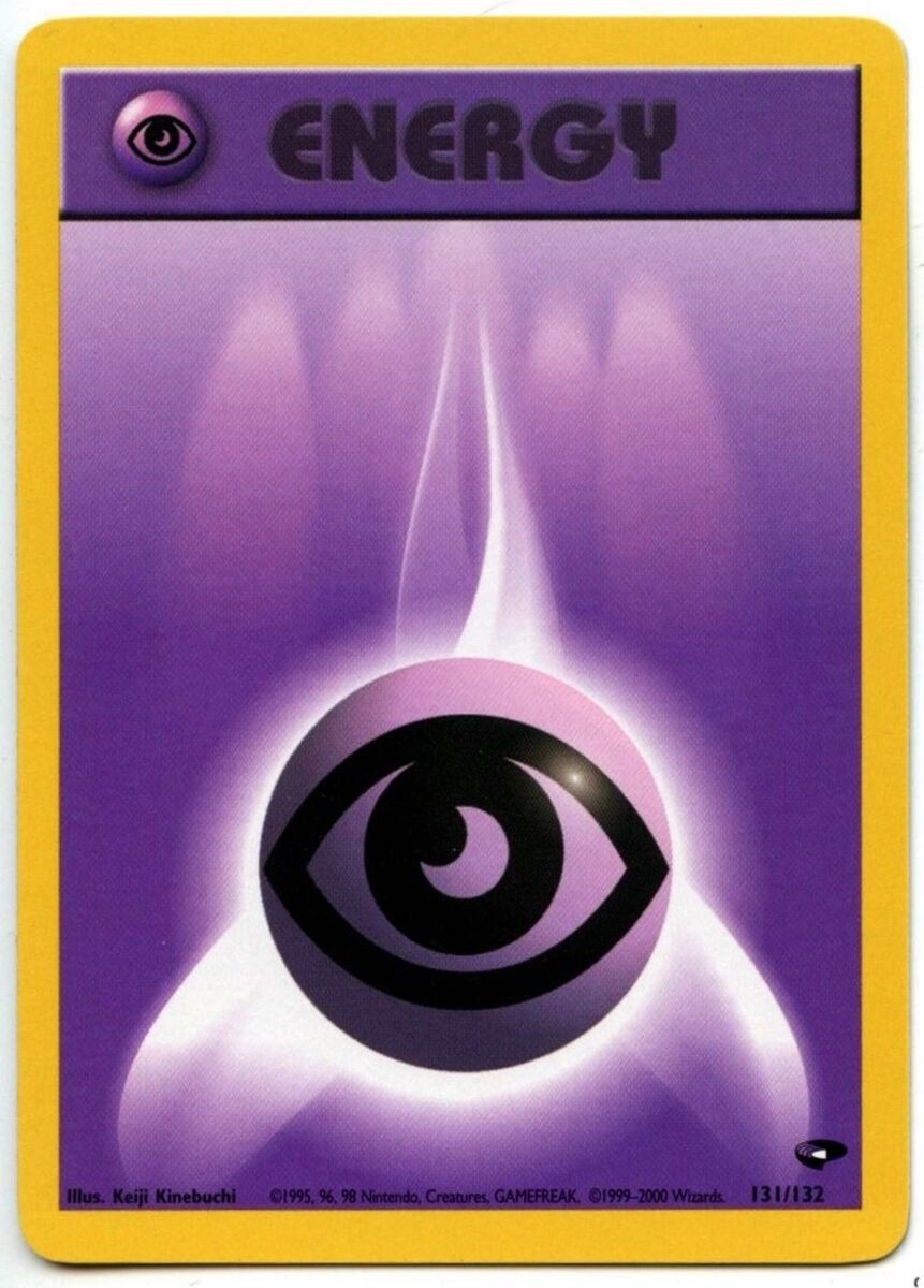 Psychic Energy (131/132) [Gym Heroes Unlimited] | Eastridge Sports Cards & Games