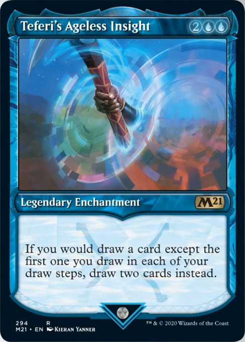 Teferi's Ageless Insight (Showcase) [Core Set 2021] | Eastridge Sports Cards & Games