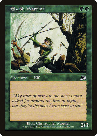 Elvish Warrior [Onslaught] | Eastridge Sports Cards & Games