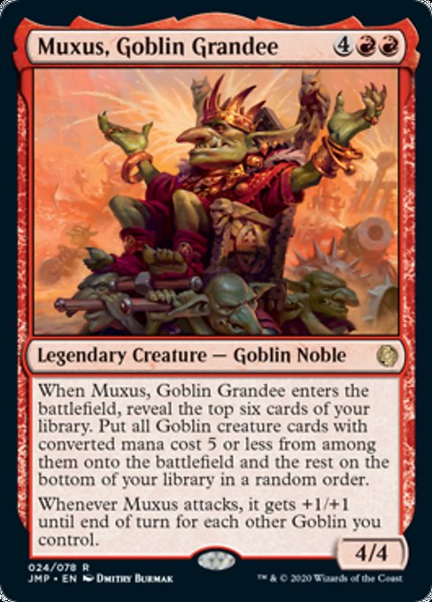 Muxus, Goblin Grandee [Jumpstart] | Eastridge Sports Cards & Games