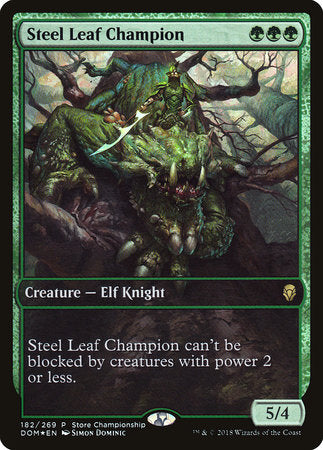 Steel Leaf Champion [Dominaria Promos] | Eastridge Sports Cards & Games