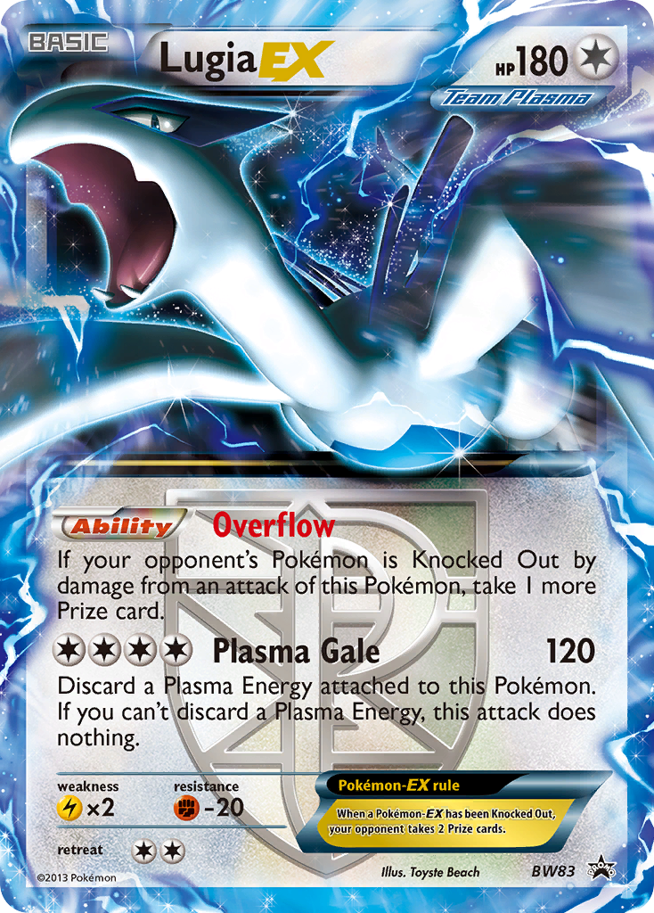 Lugia EX (BW83) [Black & White: Black Star Promos] | Eastridge Sports Cards & Games