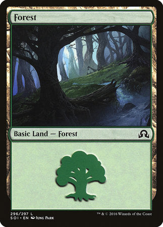 Forest (296) [Shadows over Innistrad] | Eastridge Sports Cards & Games