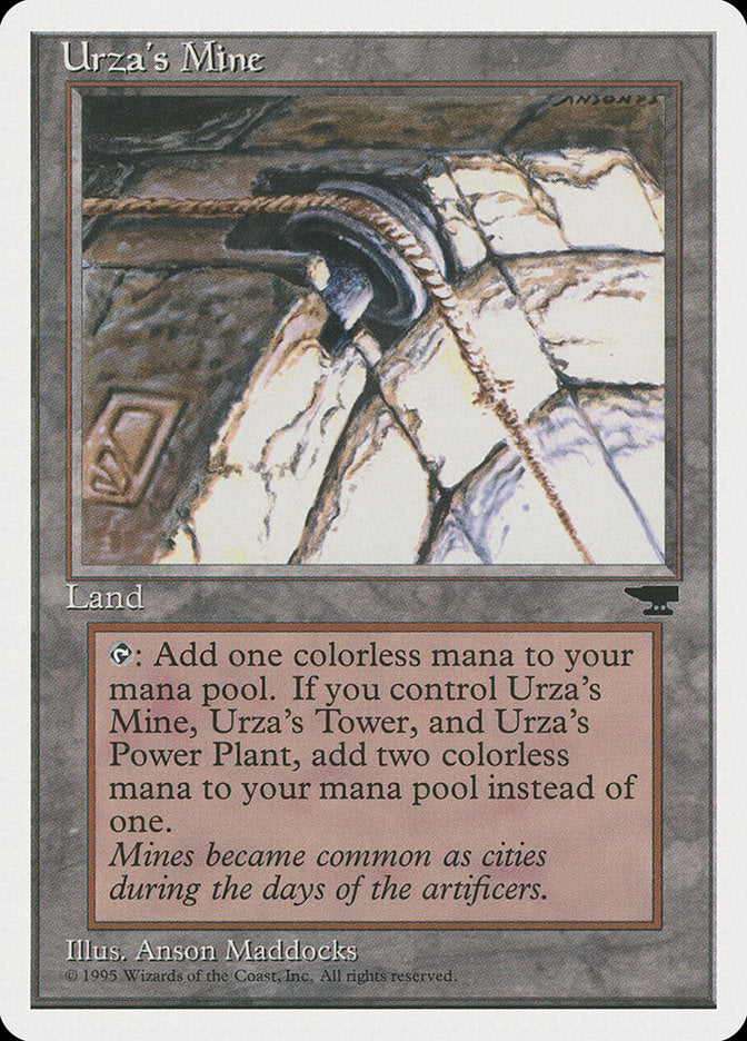 Urza's Mine (Pulley Embedded in Stone) [Chronicles] | Eastridge Sports Cards & Games