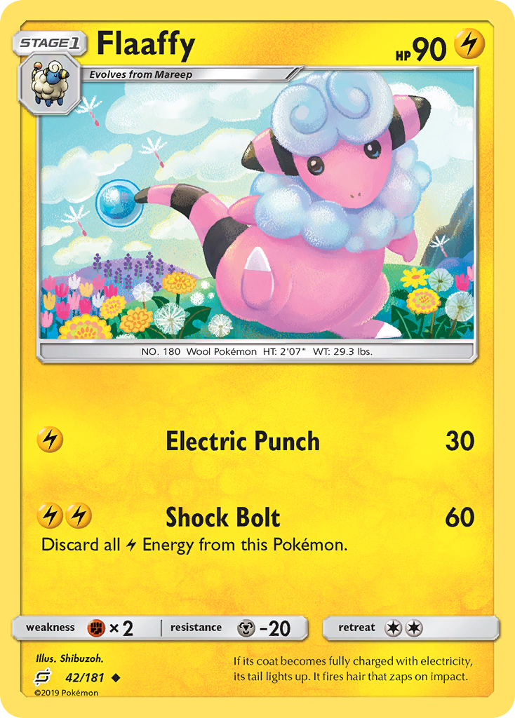 Flaaffy (42/181) [Sun & Moon: Team Up] | Eastridge Sports Cards & Games