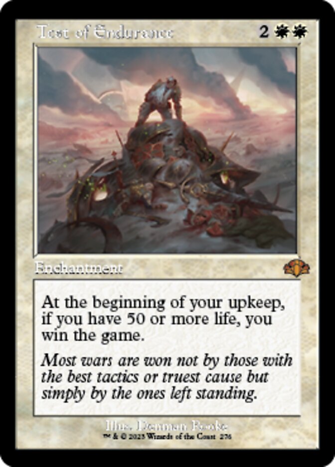 Test of Endurance (Retro) [Dominaria Remastered] | Eastridge Sports Cards & Games