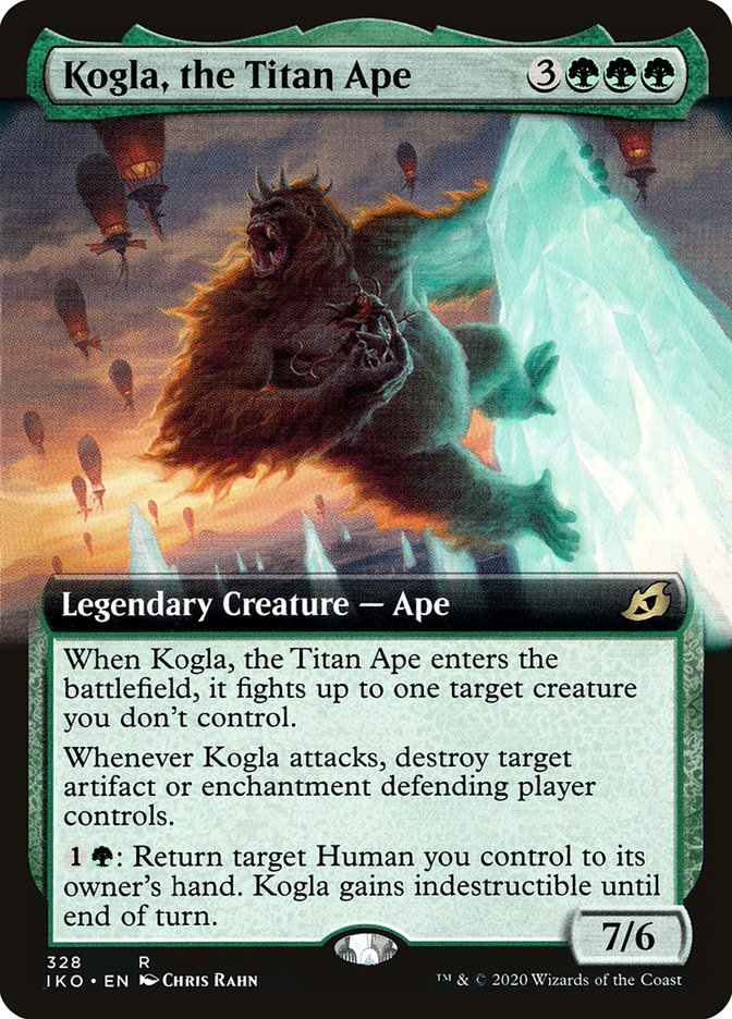 Kogla, the Titan Ape (Extended Art) [Ikoria: Lair of Behemoths] | Eastridge Sports Cards & Games