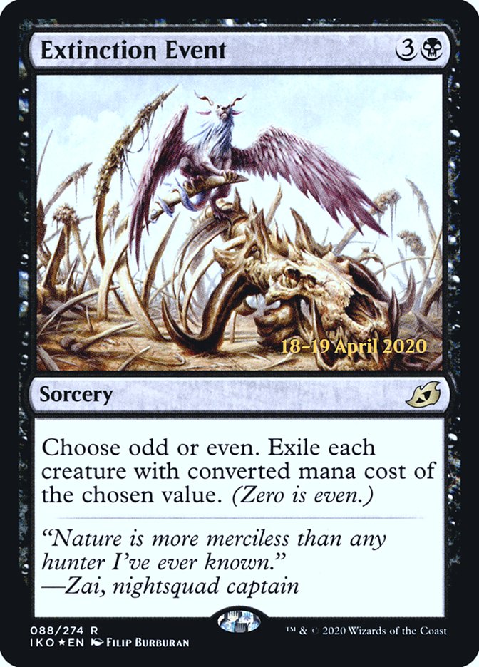 Extinction Event  [Ikoria: Lair of Behemoths Prerelease Promos] | Eastridge Sports Cards & Games