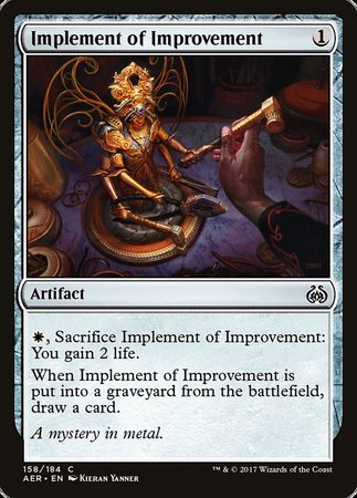 Implement of Improvement [Aether Revolt] | Eastridge Sports Cards & Games