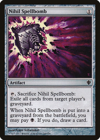 Nihil Spellbomb [Commander 2013] | Eastridge Sports Cards & Games